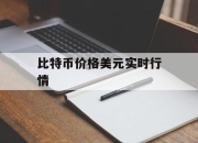 比特币价格美元实时行情