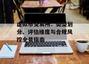 虚拟币交易所：类型划分、评估维度与合规风控全景指南