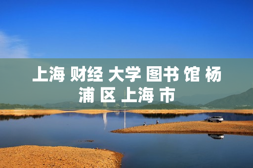 上海 财经 大学 图书 馆 杨浦 区 上海 市