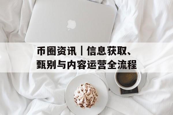 币圈资讯｜信息获取、甄别与内容运营全流程